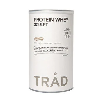 Trad Protein Коктейль белковый Trad Protein Whey Sculpt Шоколад без сахара 450 г