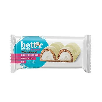 Bettr Батончик вафельный Bettr Кокос и белый миндаль без сахара 33 г