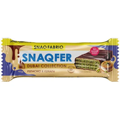 Snaq Fabriq Батончик Снак Фабрик (Snaq Fabriq) Снакфер Коллекция Дубай (Snaqfer dubai collection) фисташковая паста и катаифи 45 г