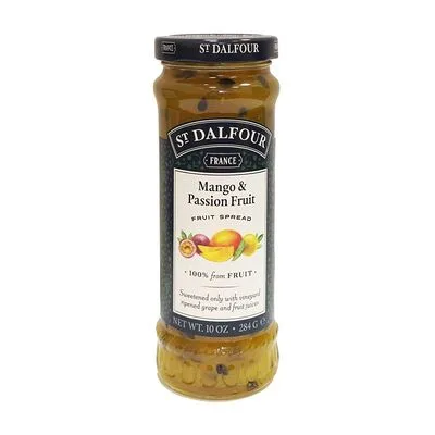 St. Dalfour Джем Сент.Дальфур (St.Dalfour) Без добавления сахара манго-маракуйя 284 г дизайн в ассортименте