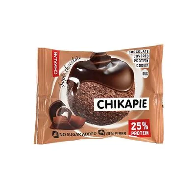 Chikalab Печенье протеиновое Чикалаб (Chikalab) Чикапай (Chikapie) тройной шоколад глазированное 60 г