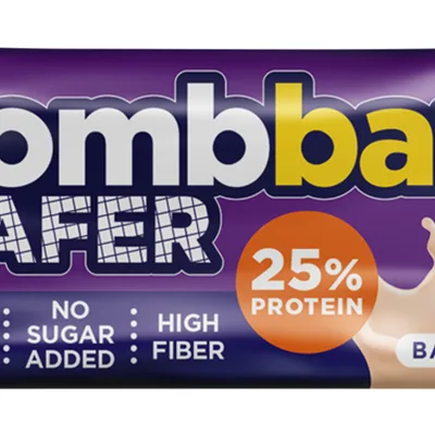 Bombbar Батончик протеиновый БомбБар (BombBar) топленое молоко с молочно-ореховой пастой 32 г