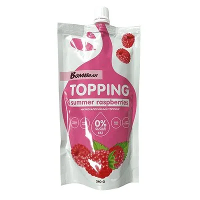 Bombbar Топпинг Bombbar летняя малина (Topping Summer Raspberries) 240 г