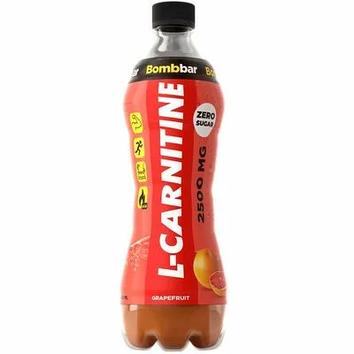 Bombbar Напиток БомбБар (BombBar) L-Карнитин (L-Carnitine) Грейпфрут 0.5 л